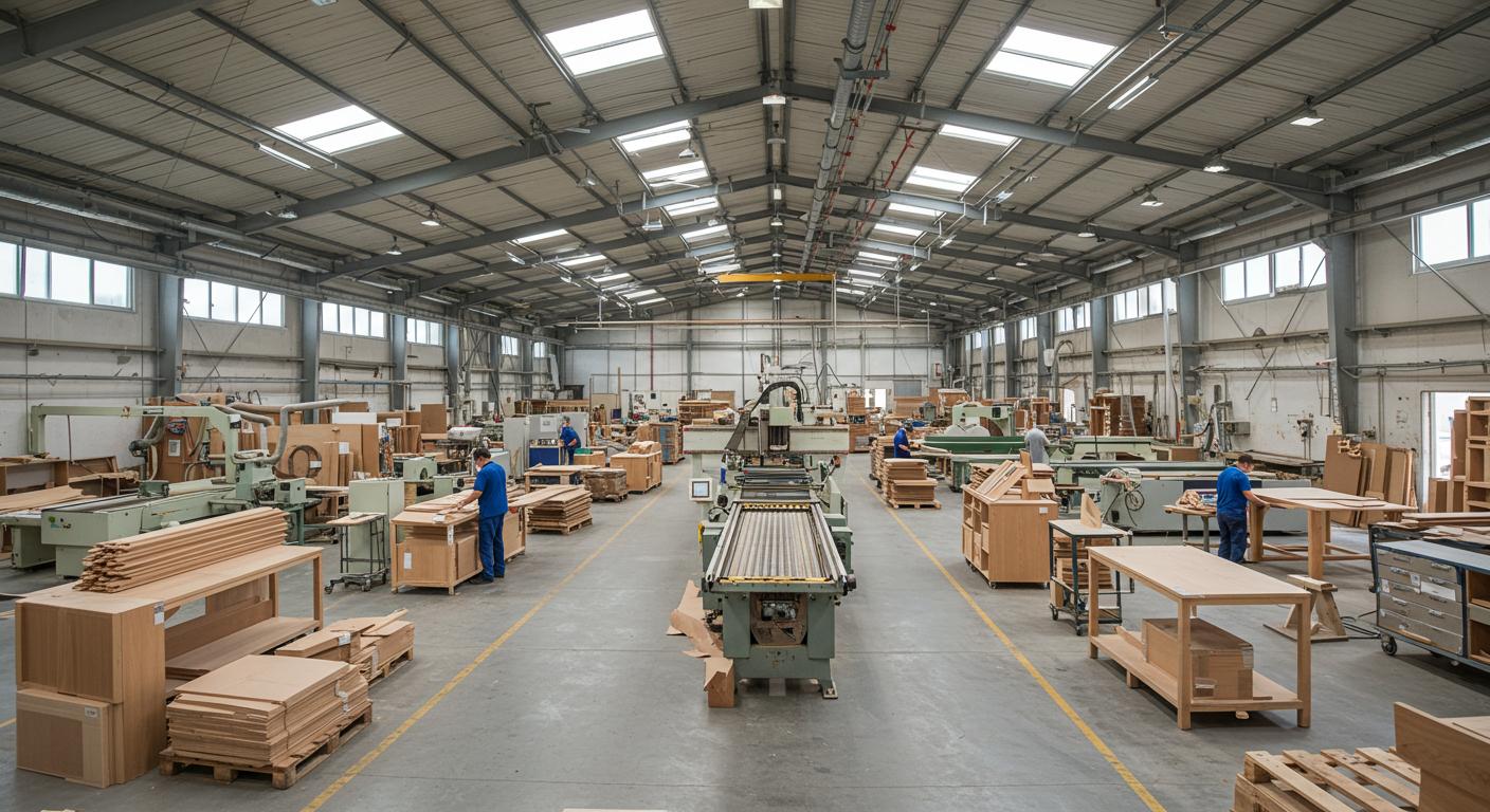 Серийное производство мебели