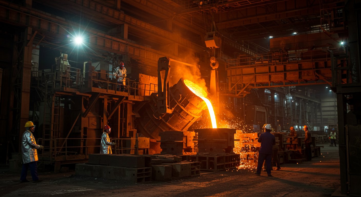 Литьё стальных изделий и деталей