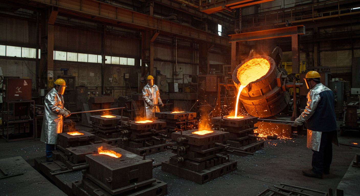 Литьё чугунных изделий и деталей