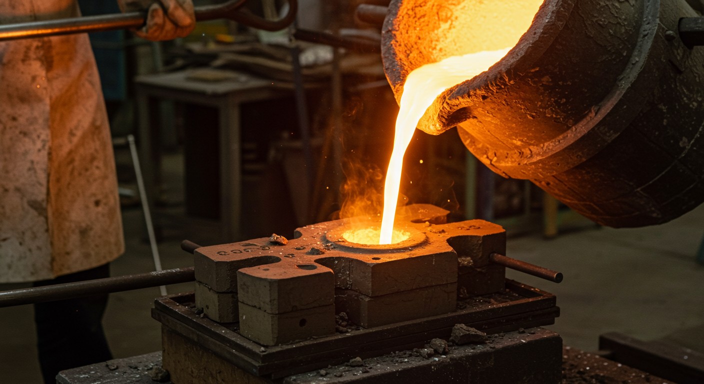 Литьё бронзовых изделий и деталей