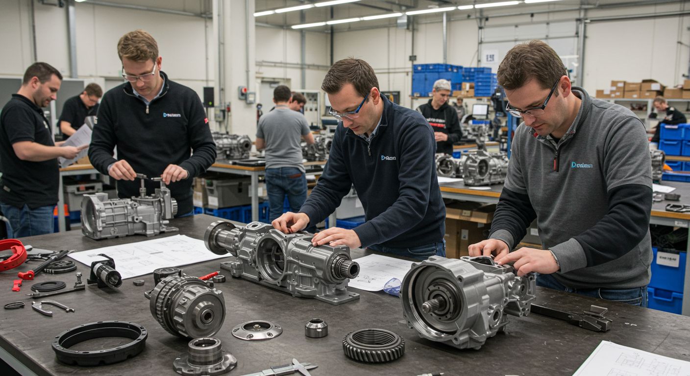 Прототипирование элементов трансмиссии