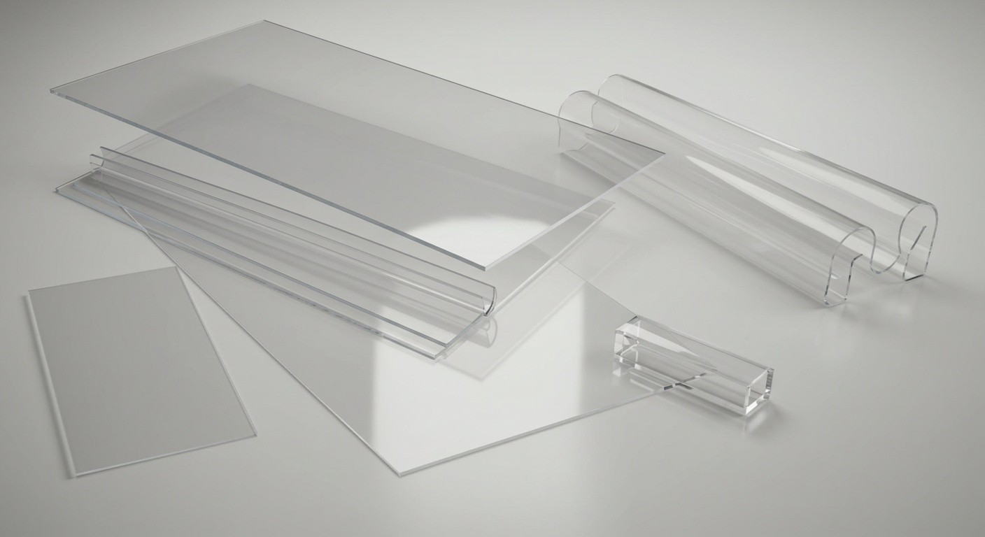 Прозрачные пластиковые изделия Прозрачные пластиковые детали