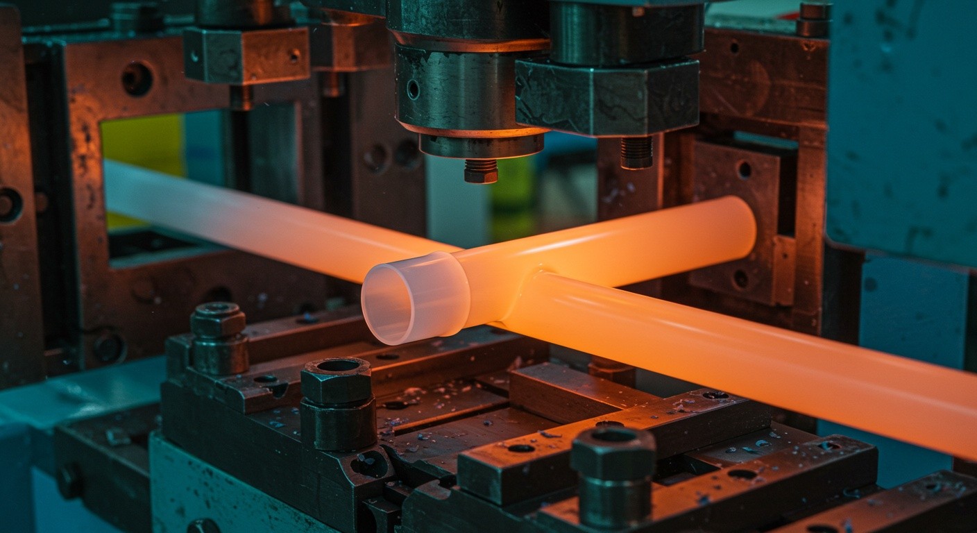 Литьё пластиковых труб