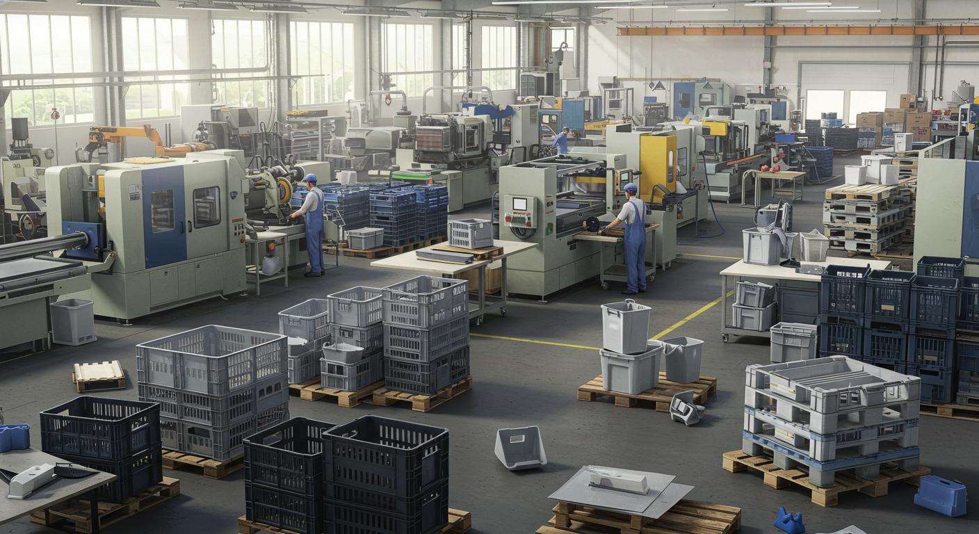 Разработка пластиковых изделий для промышленной упаковки