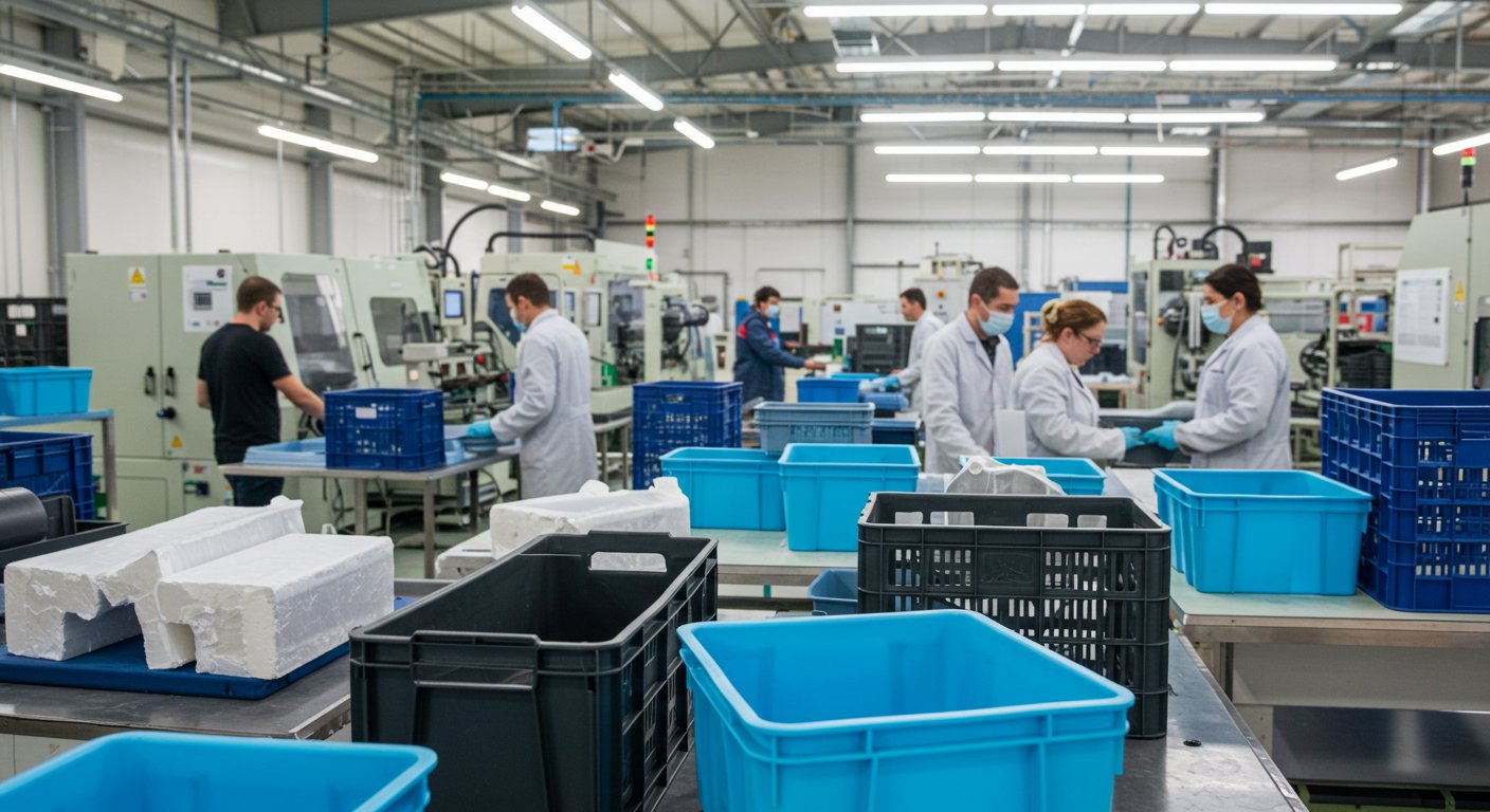 Промышленная пластиковая упаковка