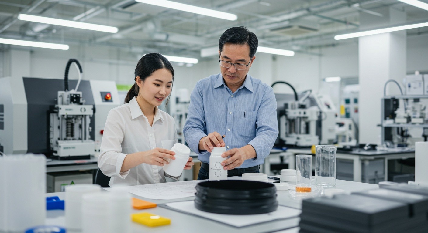 Косметическая пластиковая упаковка