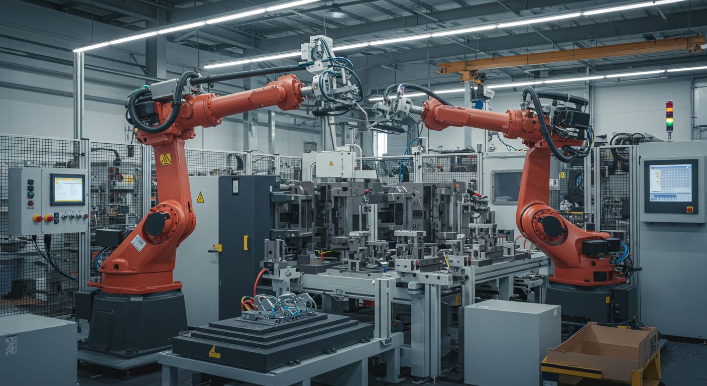 Роботизация производства пластика