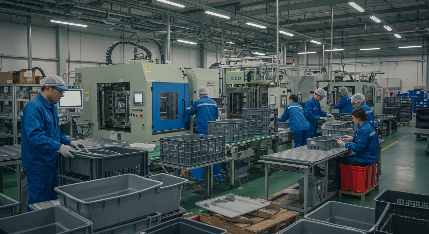 Пластиковая транспортная упаковка