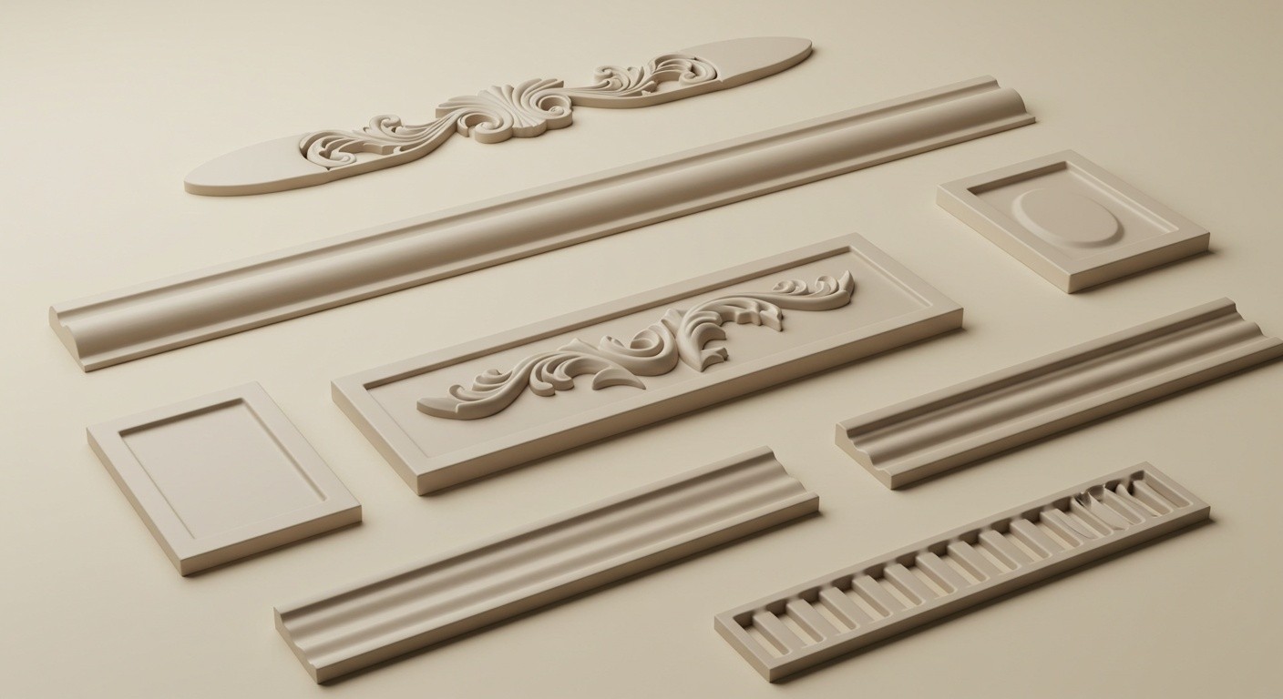 Литьё пластиковых декоративных элементов