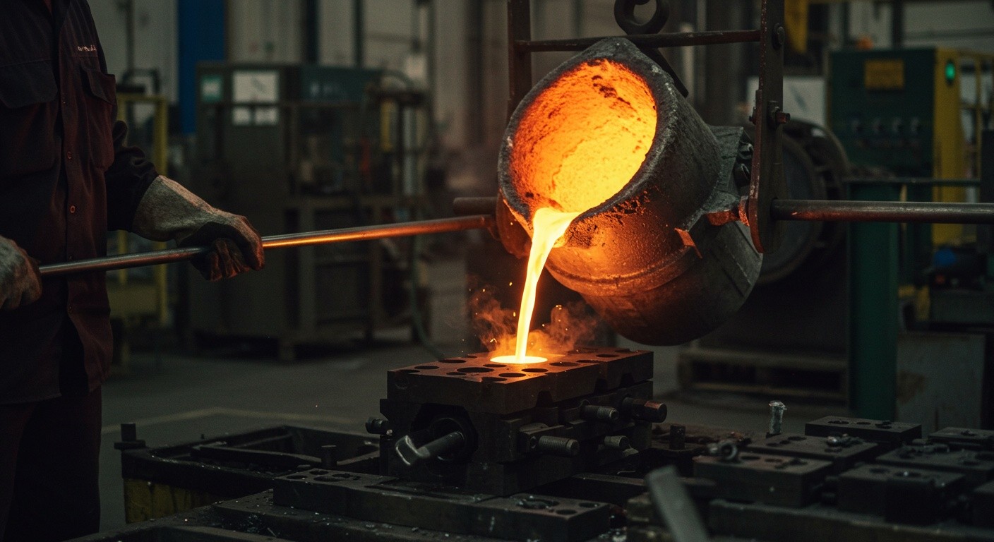 Литьё алюминиевых изделий и деталей для автомобильной отрасли