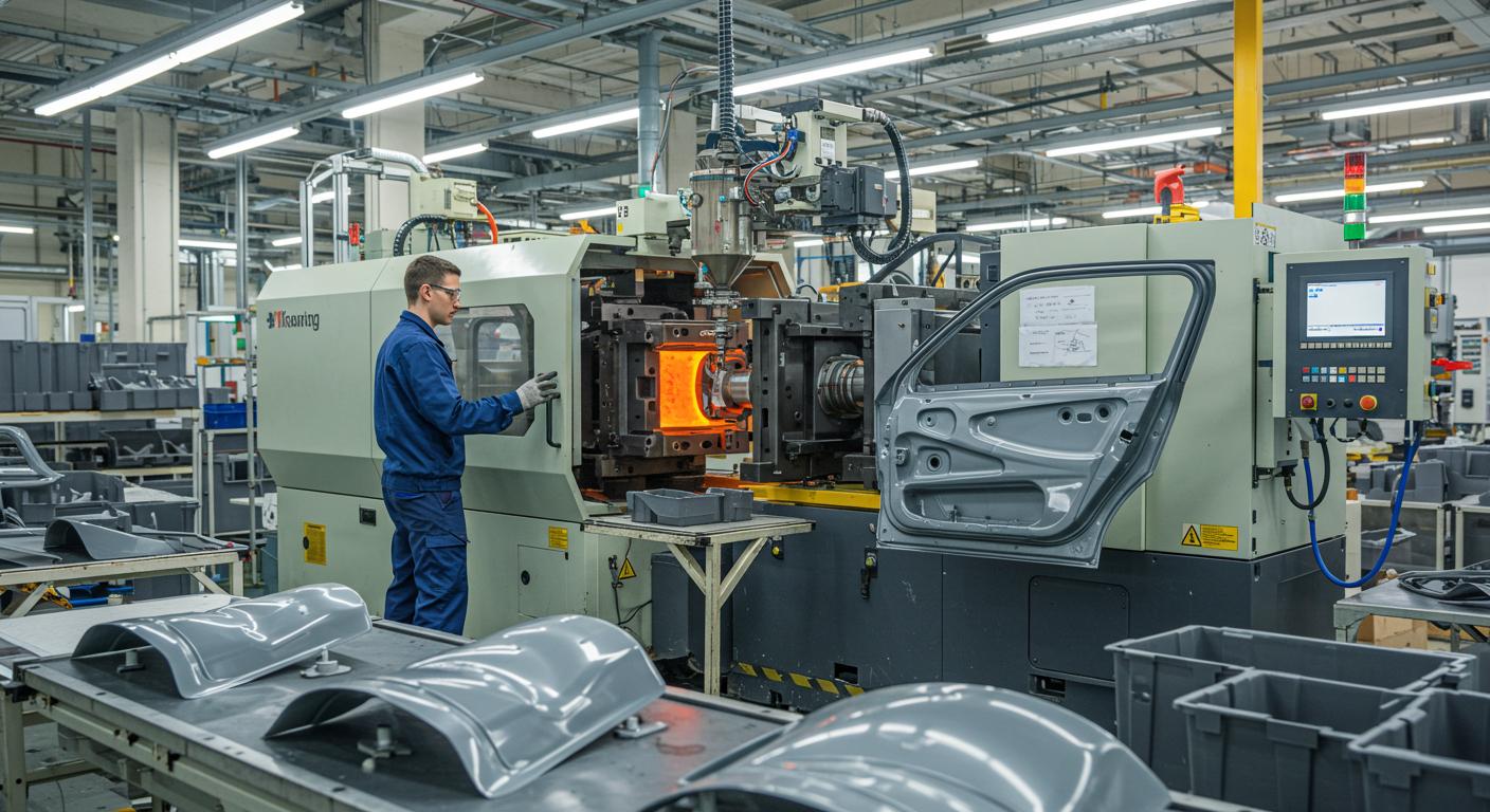 Изготовление пластиковых деталей для кузова автомобиля Пластиковые детали для автомобильного кузова