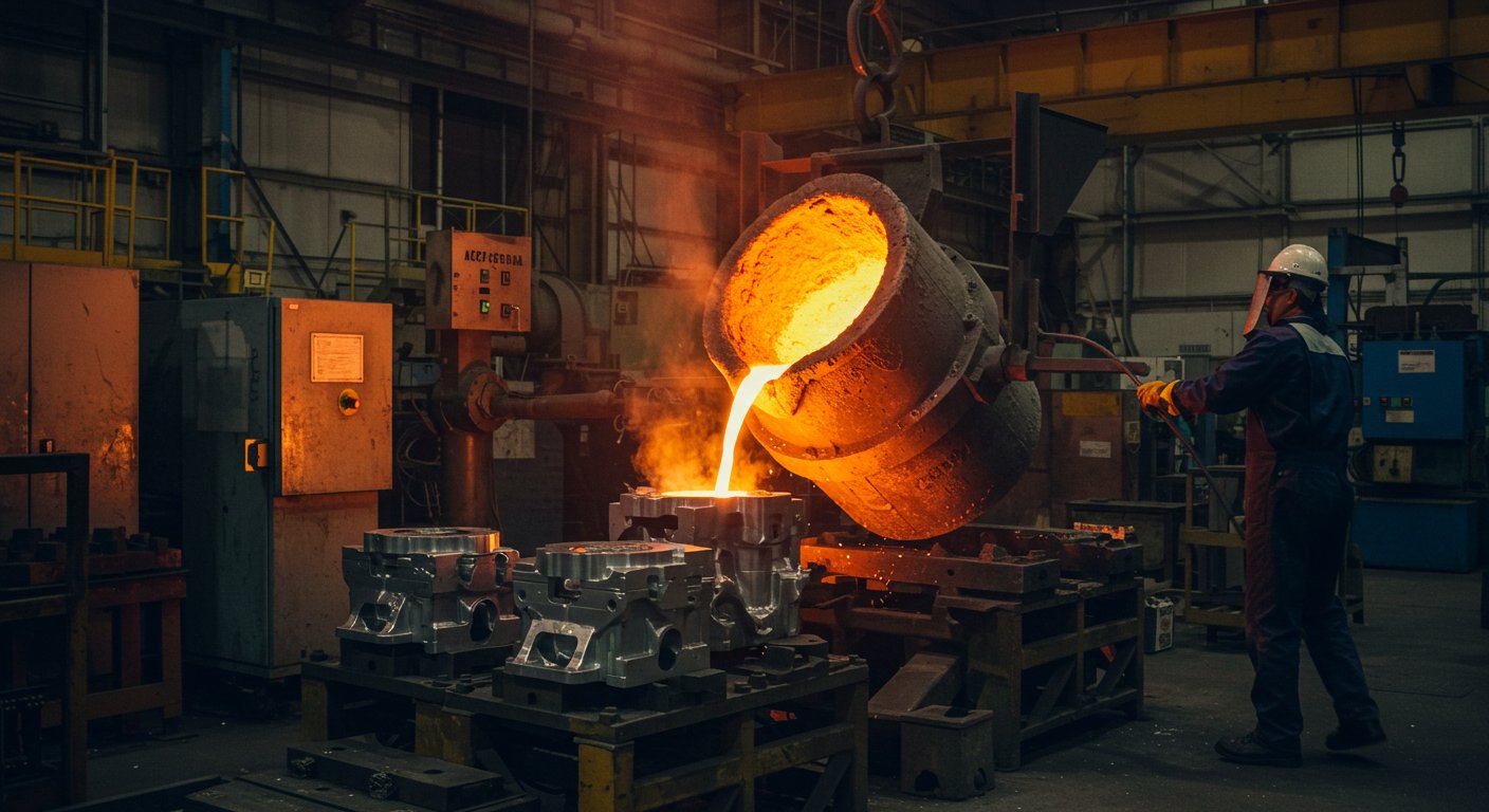 Литьё алюминиевых деталей для автомобилей