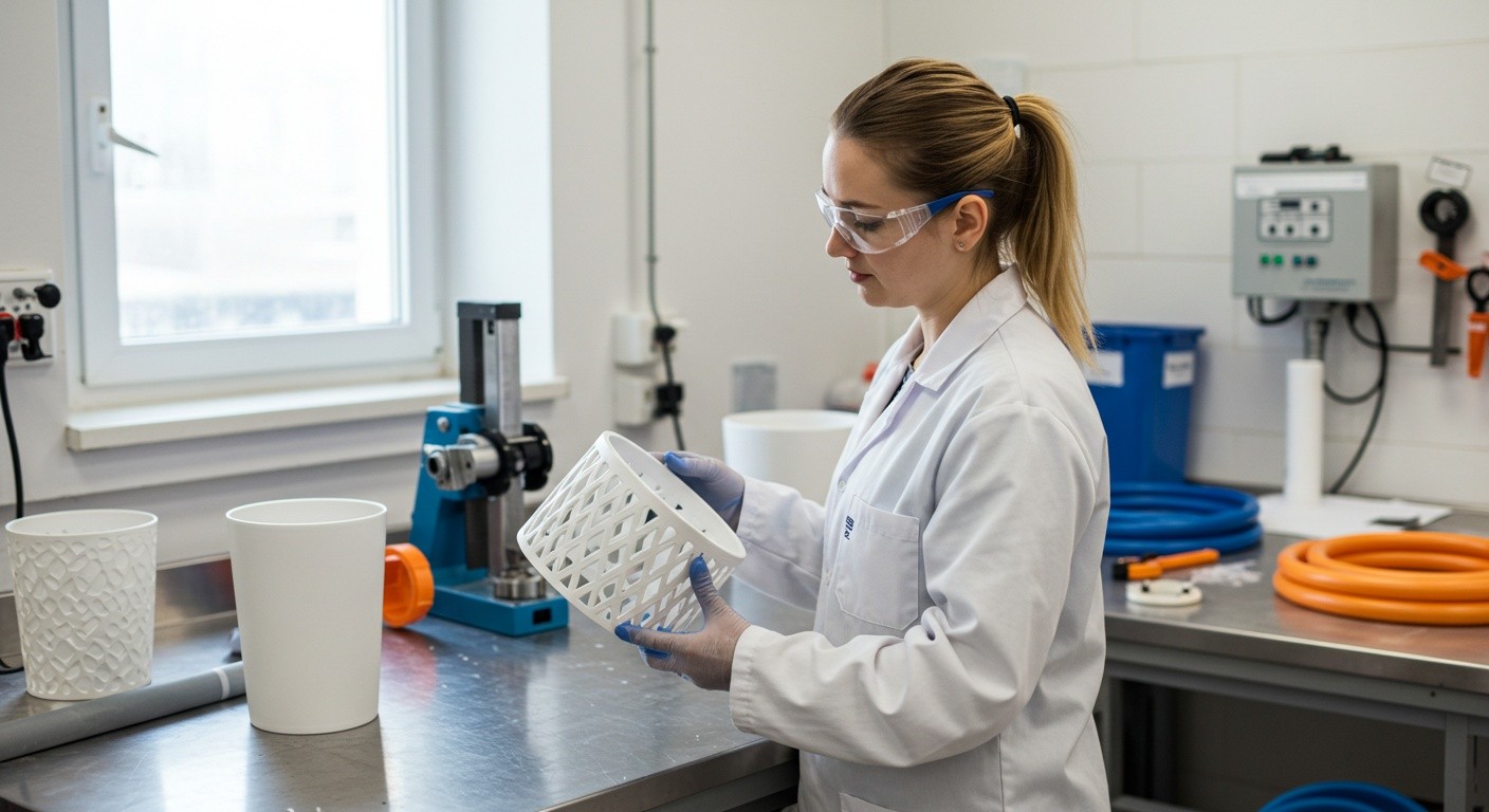 Изготовление пластиковых изделий из ПВХ для бытового использования