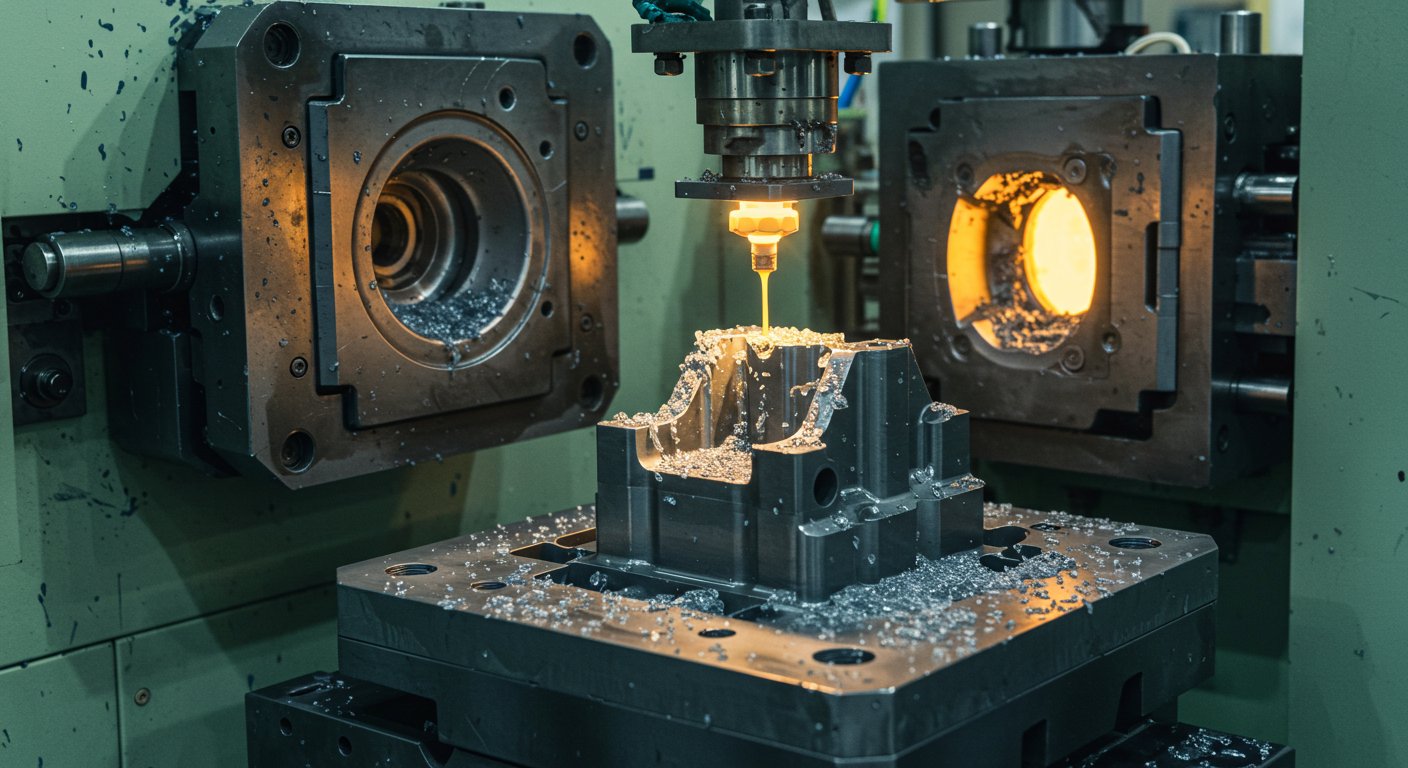 Литьё пластика по полиэтилену для промышленных деталей