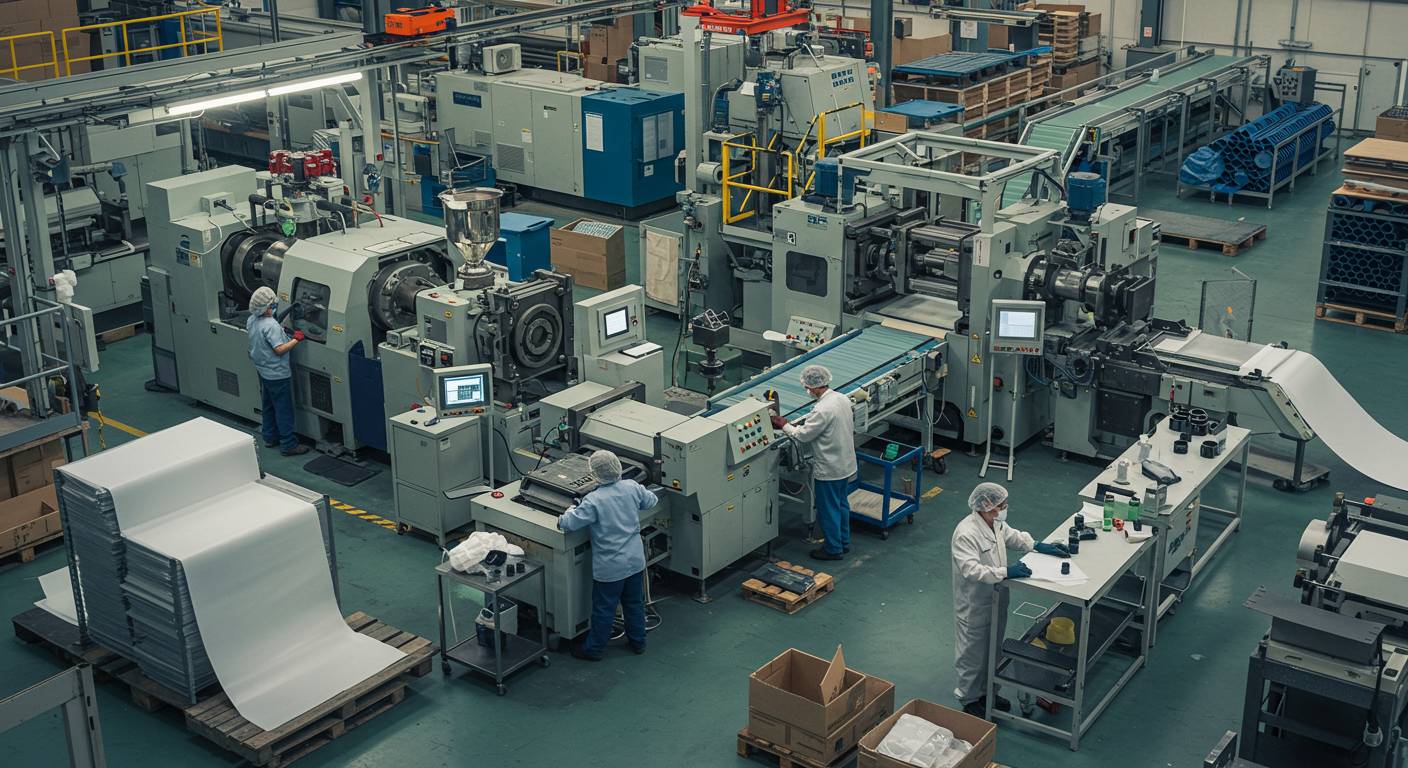 Изготовление пластиковых изделий из ПВХ для промышленных нужд