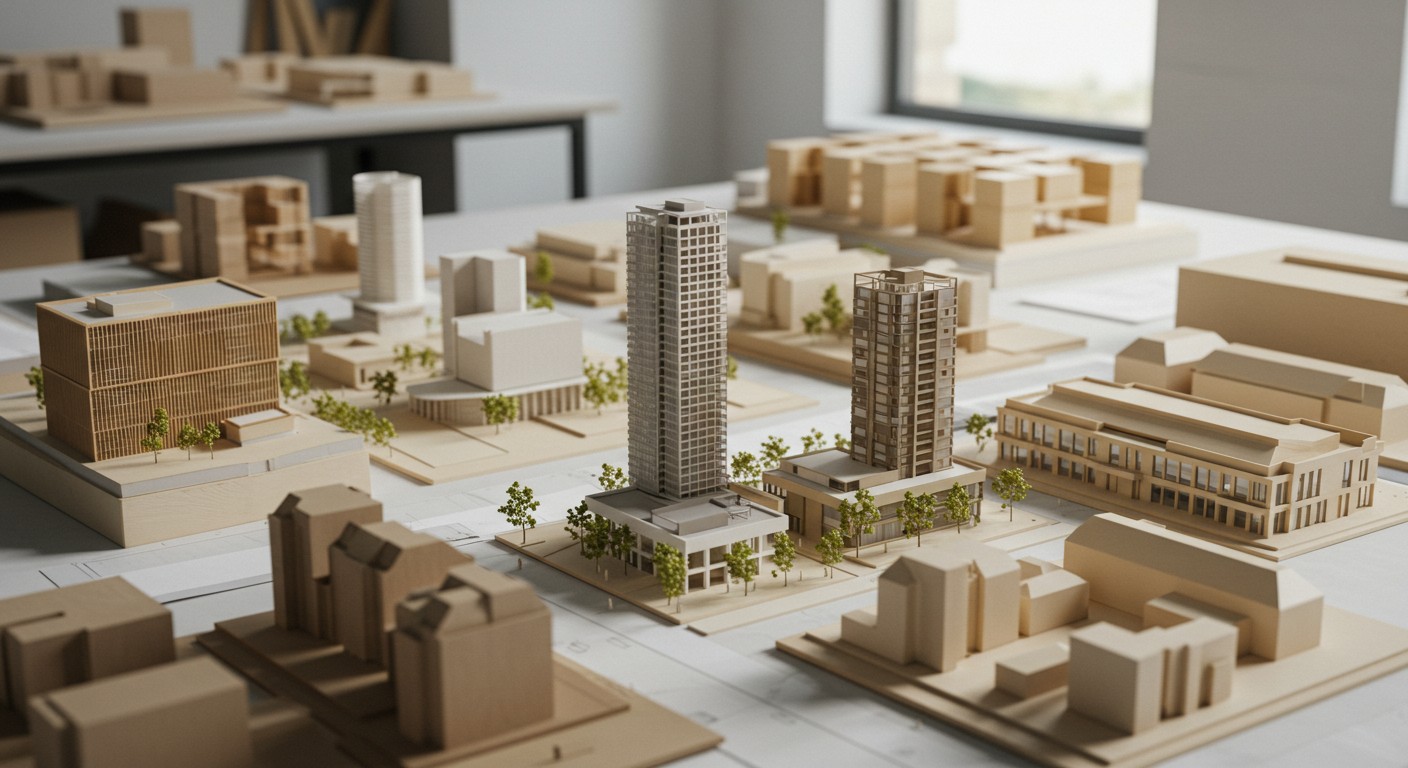 Прототипирование макетов зданий