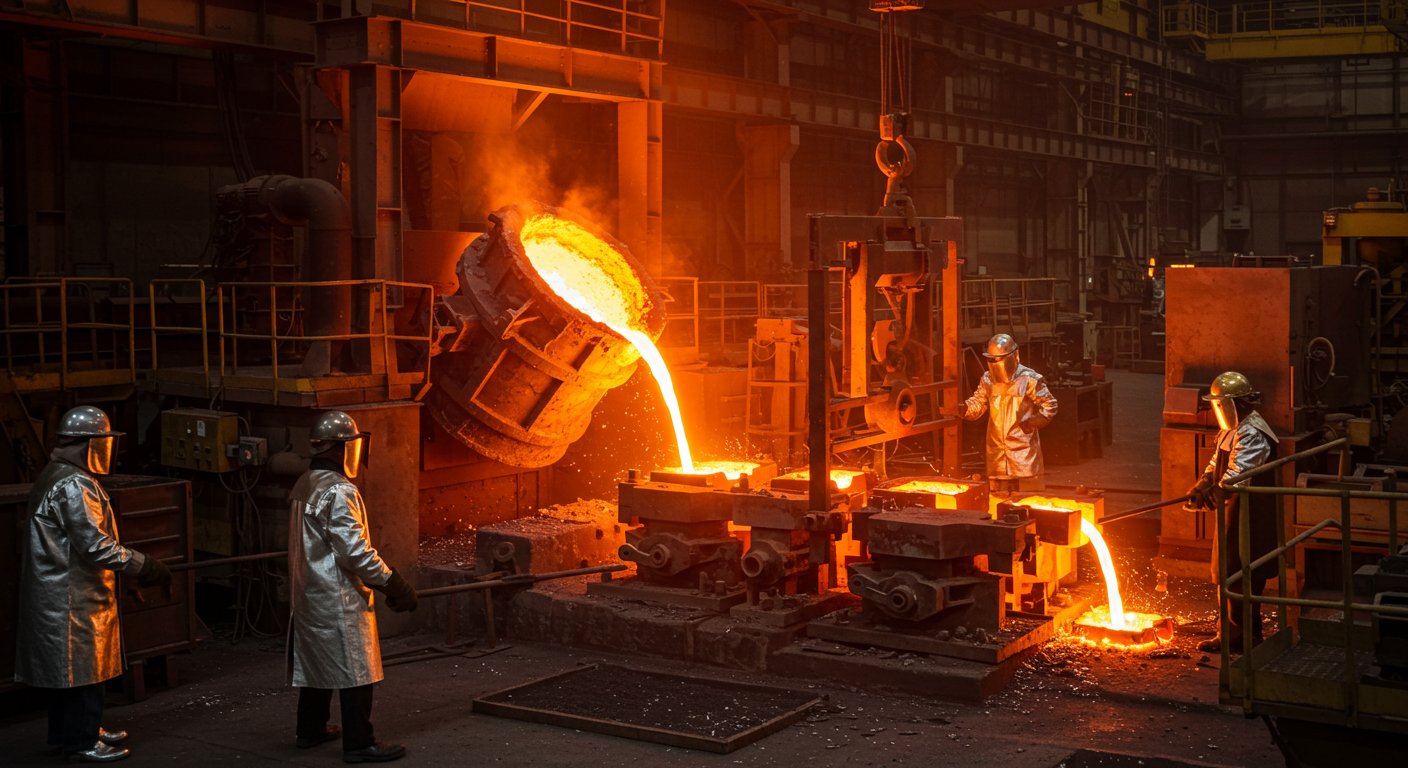 Чугунные детали для строительной отрасли