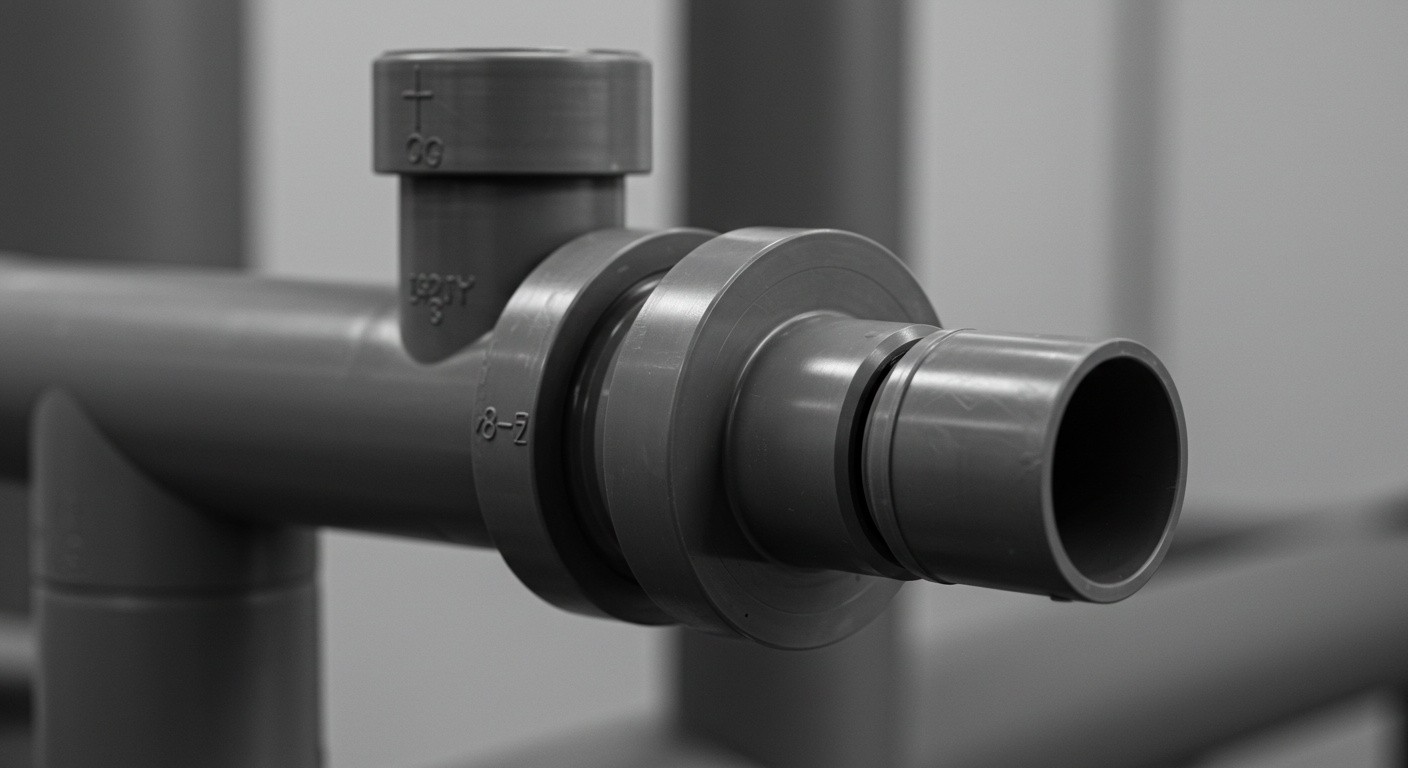 Литьё пластика по полипропилену для труб и фитингов