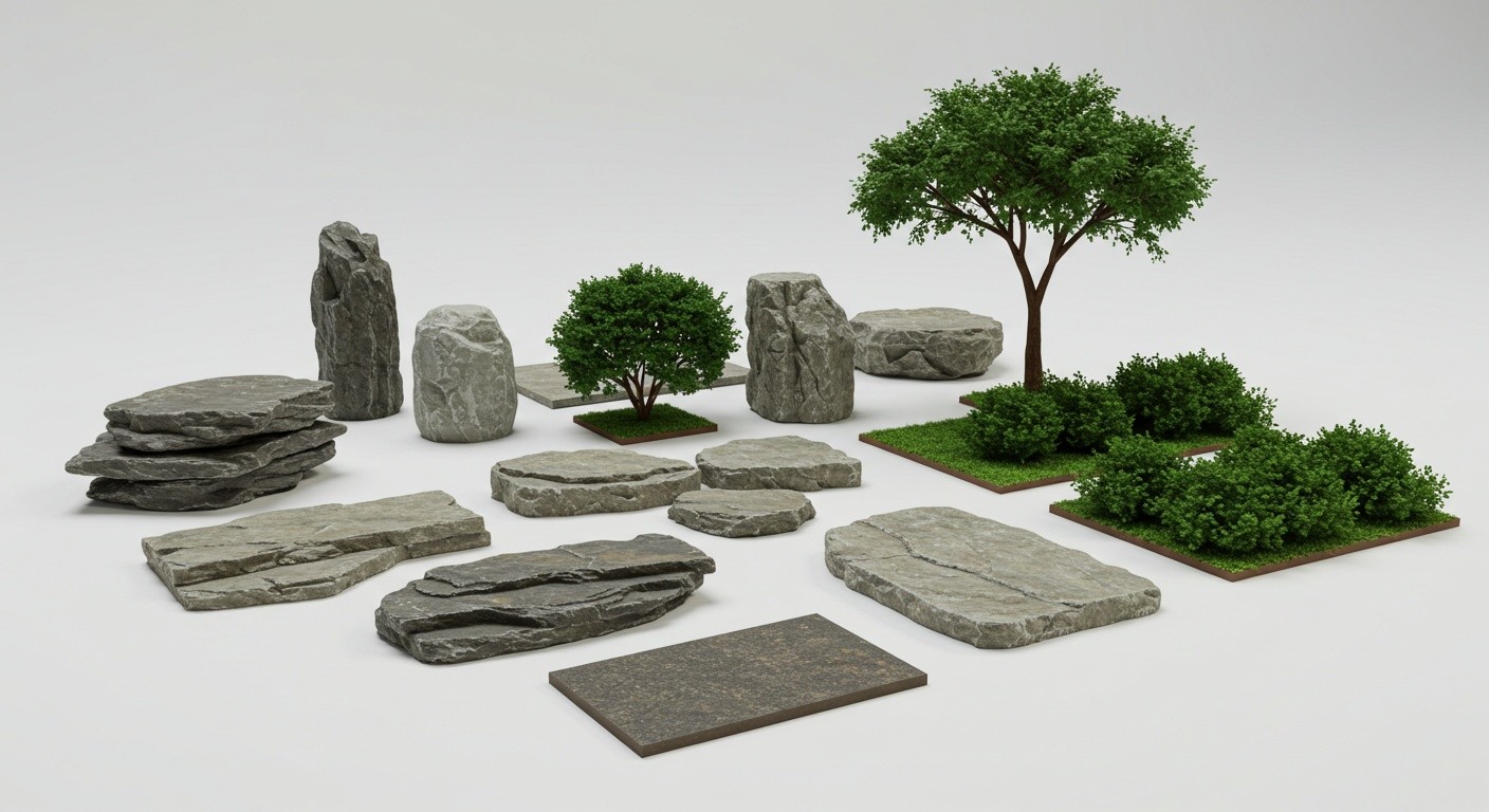 Прототипирование ландшафтных объектов