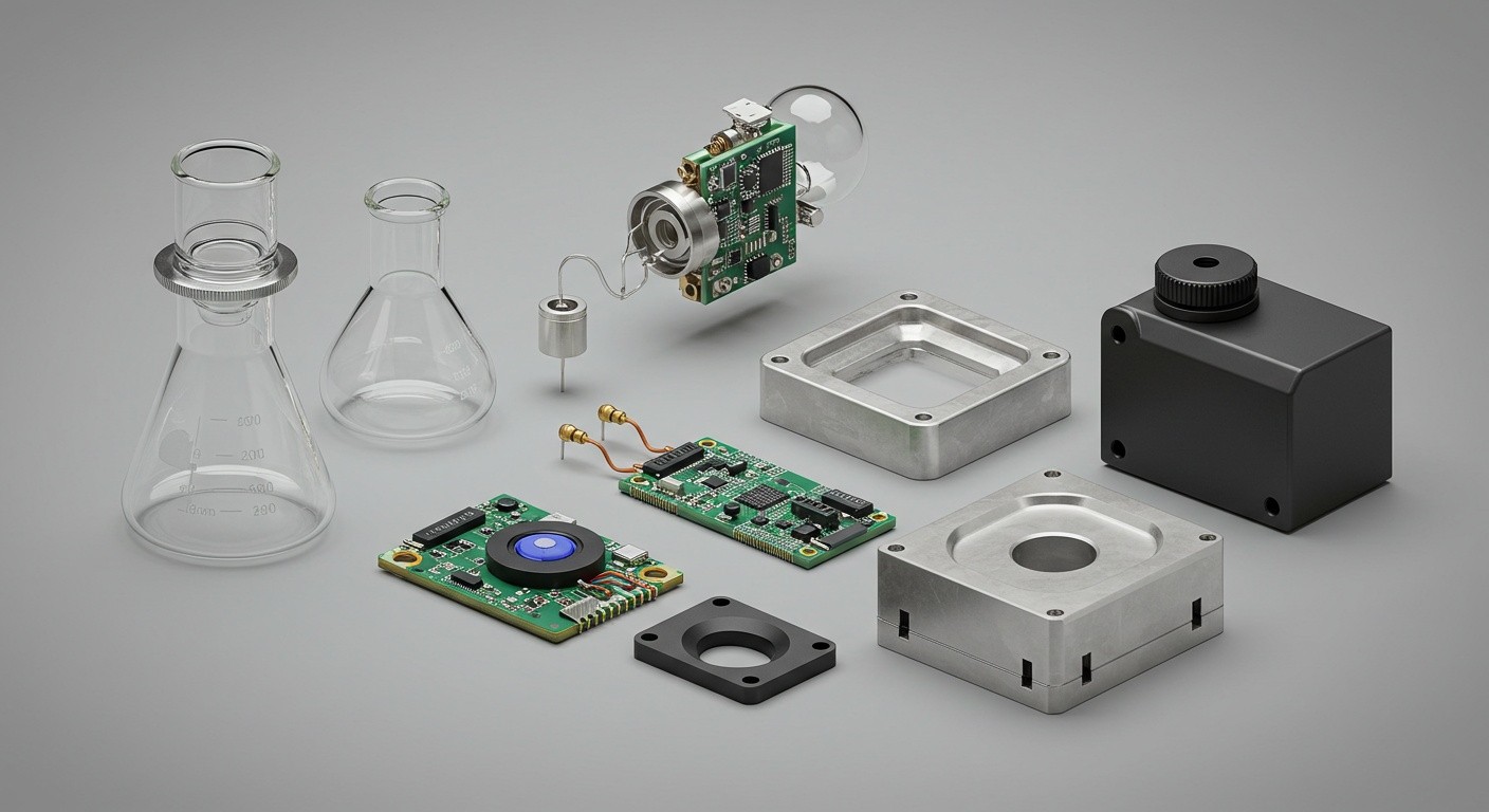 Проектирование деталей и изделий для лабораторной техники