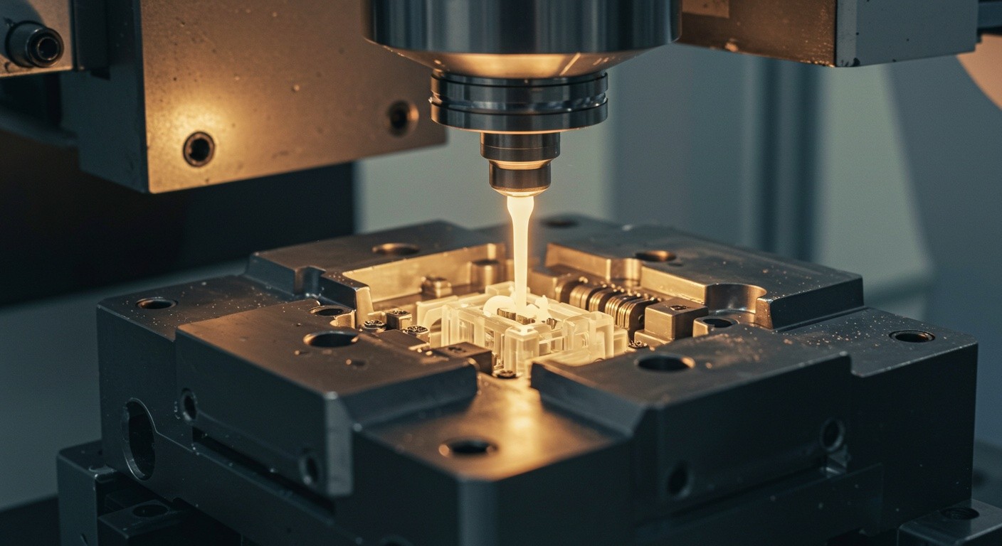 Литьё пластика по полистиролу для электроники