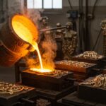 Литьё бронзовых изделий и деталей для декоративных элементов