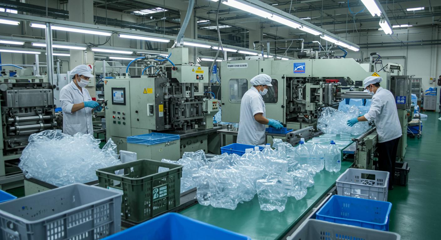 Изготовление пластиковых изделий из полипропилена для бытового использования