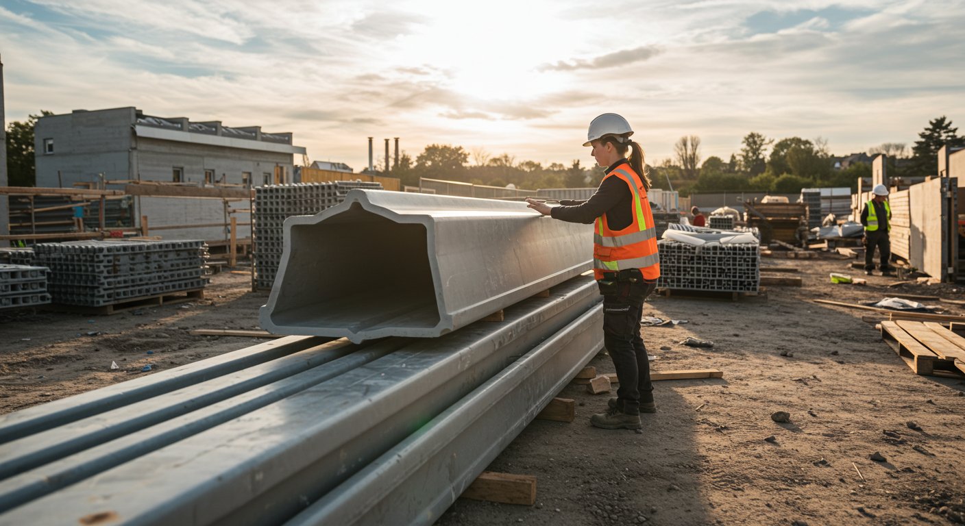 Пластиковые строительные элементы