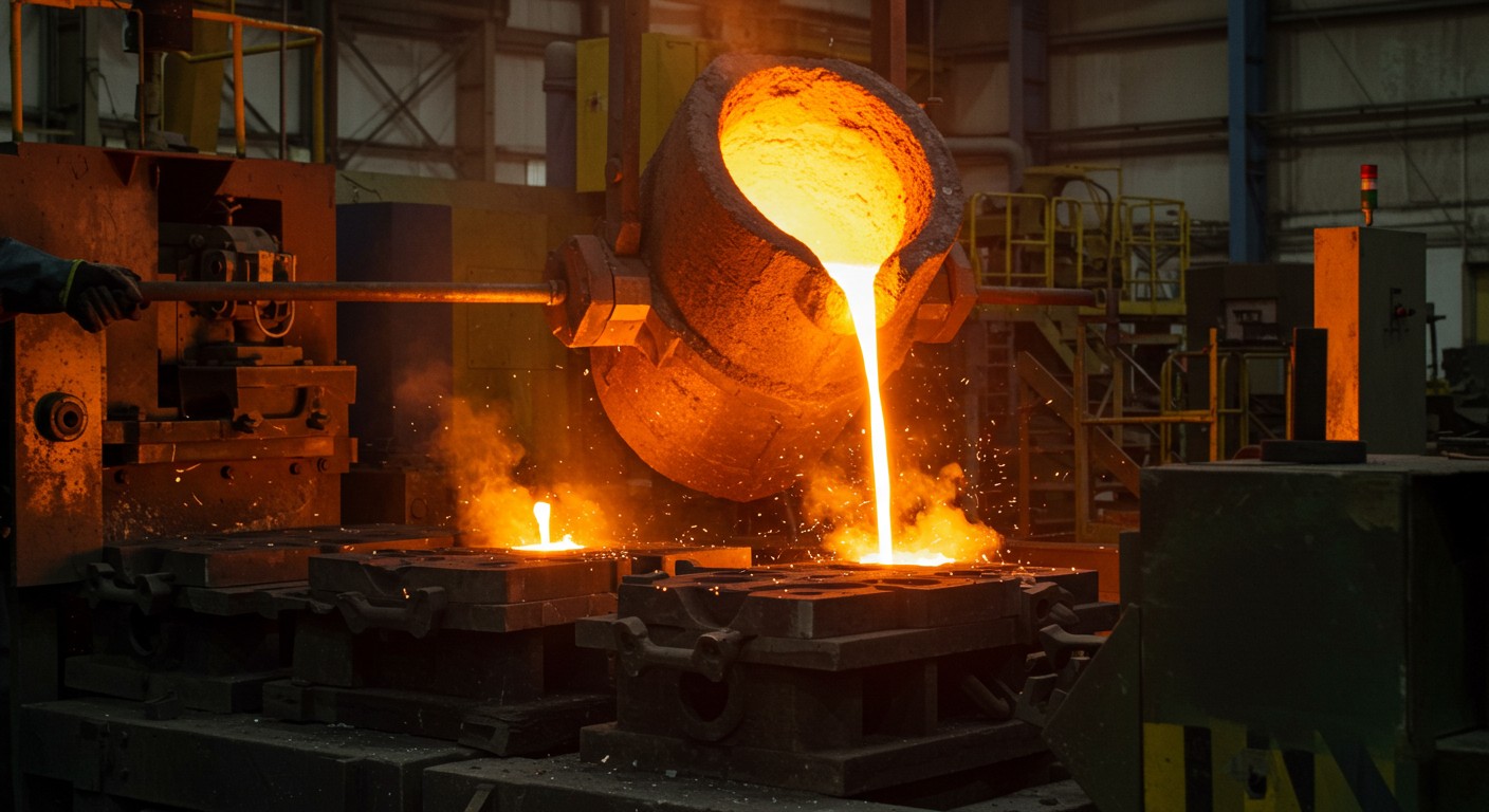 Литьё изделий и деталей по металлу