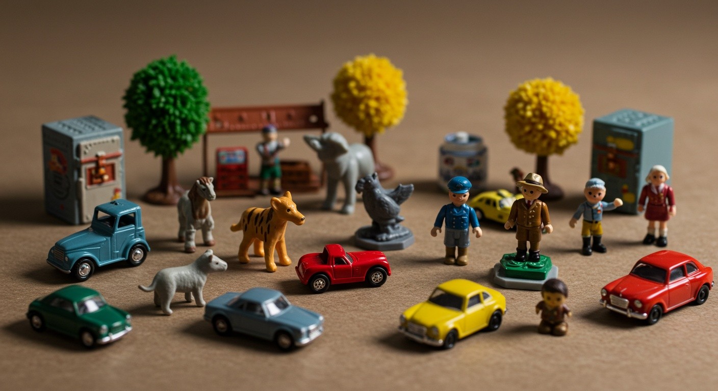 Миниатюрные пластиковые элементы