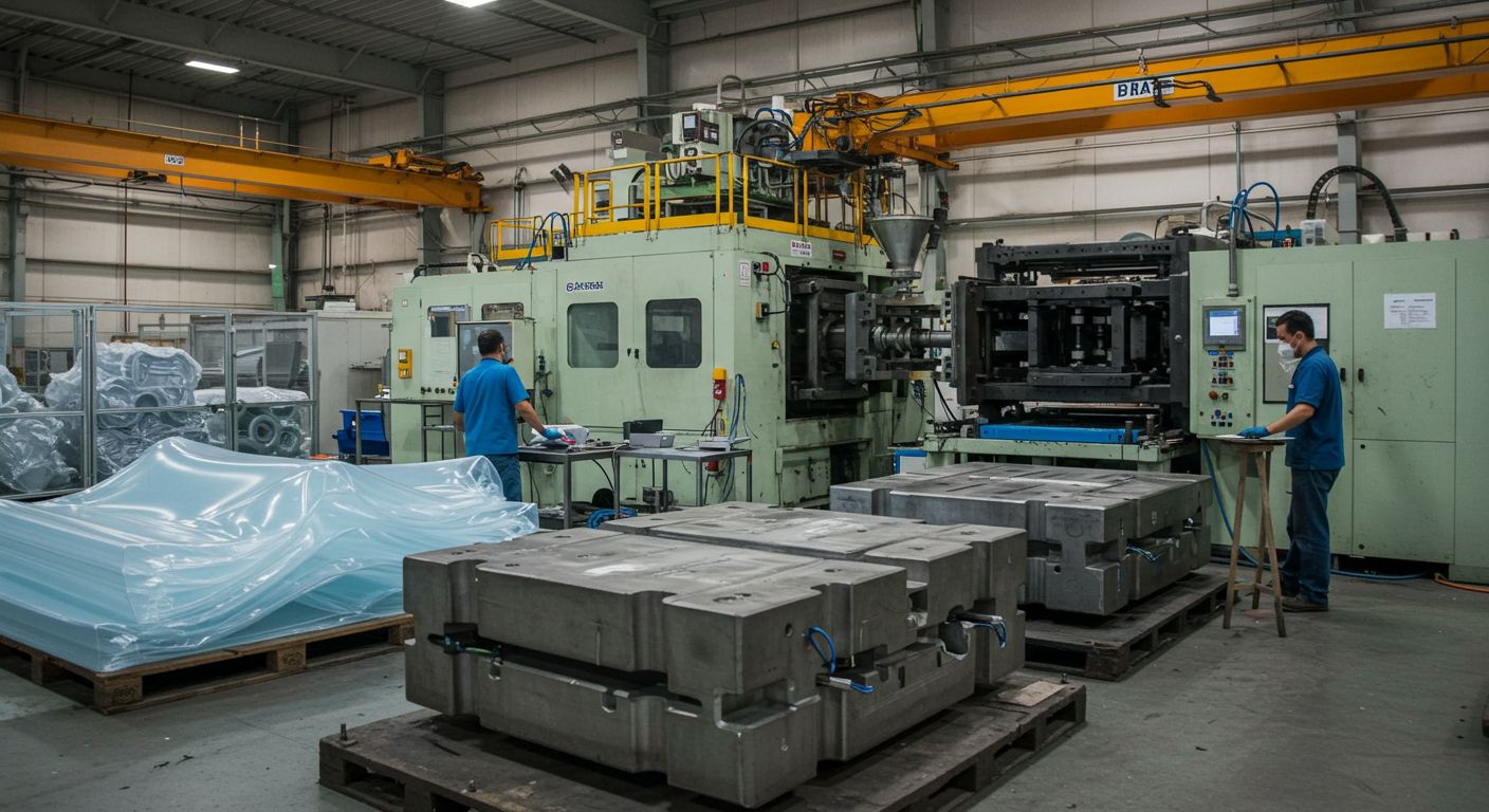 Особенности производства крупных пластиковых изделий