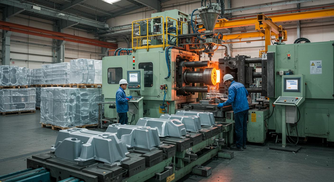 Современное производство крупных пластиковых изделий Производство крупной пластиковой детали