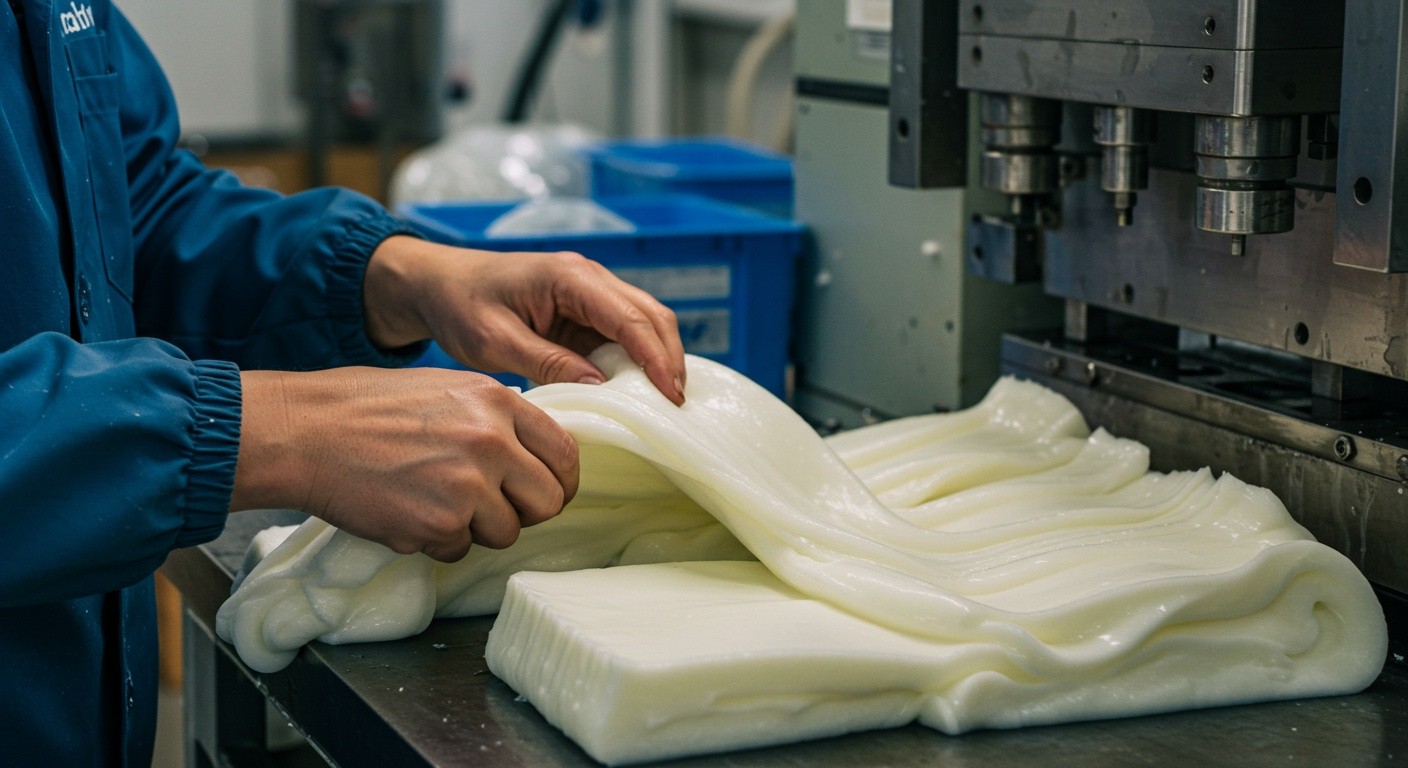 Литьё пластиковых деталей из мягкого полиуретана