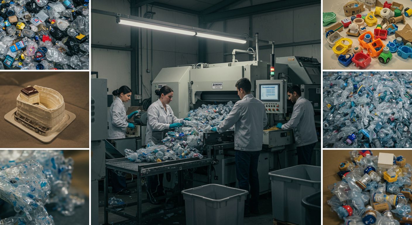 Производство вторичных полимеров