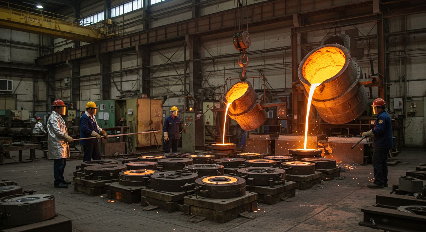 Литьё круглых деталей для бытовой техники