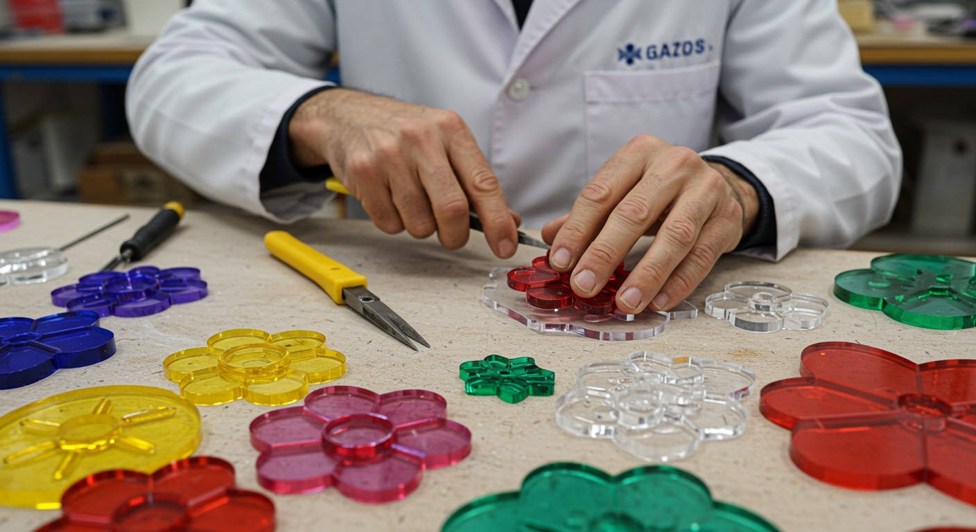 Акриловые декоративные элементы