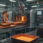 Изготовление пластиковых деталей для контейнеров и лотков