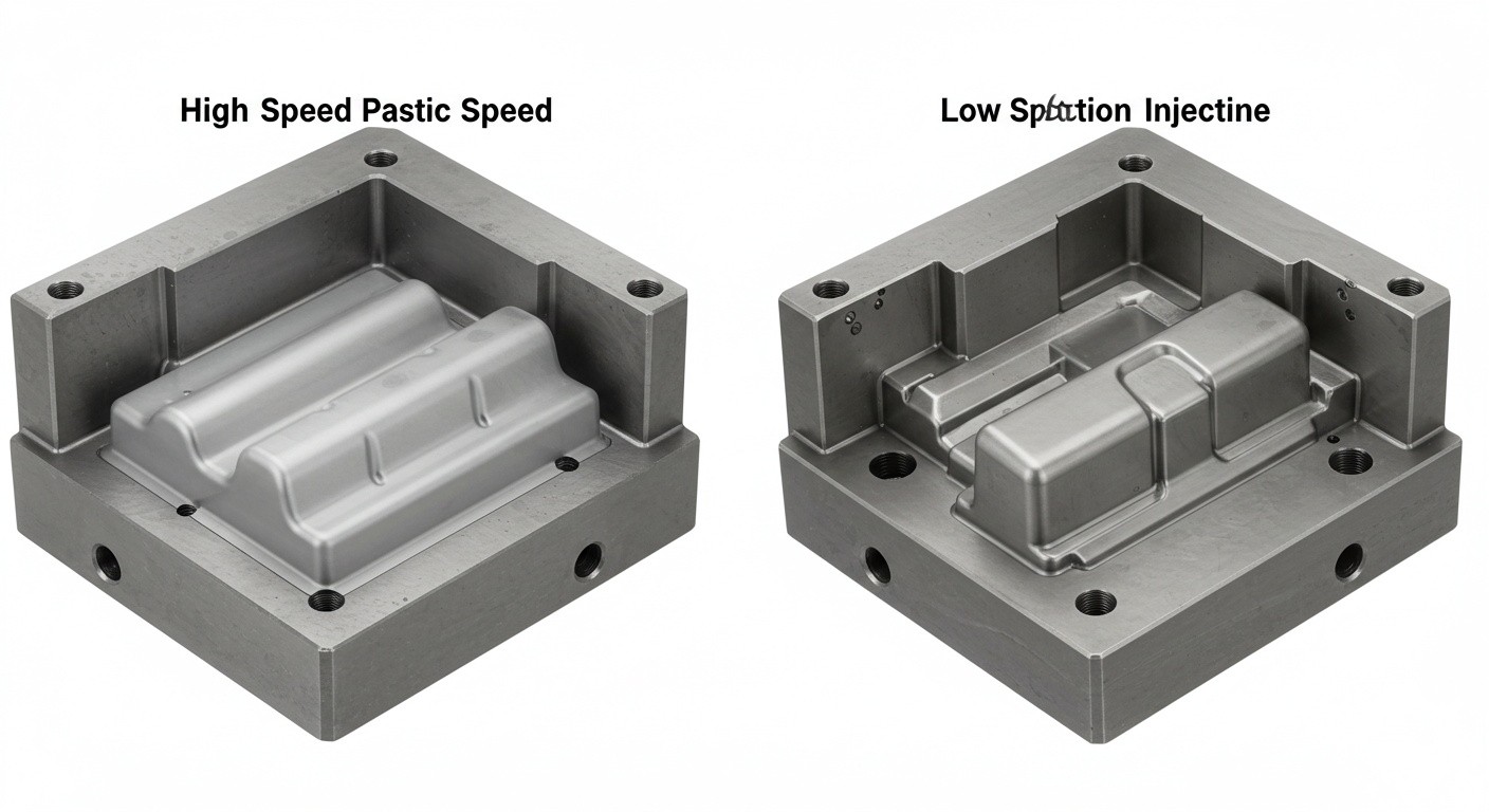 Регулировка скорости впрыска