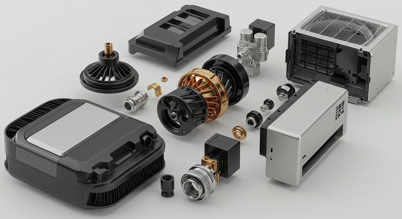 Проектирование деталей и изделий для пылесосов и климатической техники