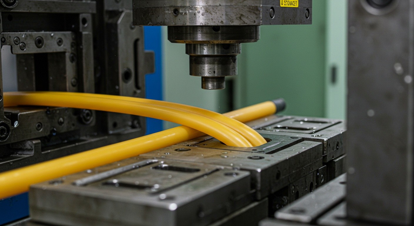 Литье фторкаучуковой резины для шлангов