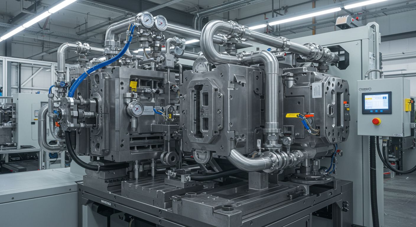 Современные системы охлаждения пресс-форм