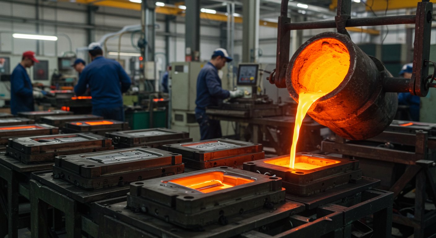 Литьё изделий и деталей прямоугольной формы для бытовой техники