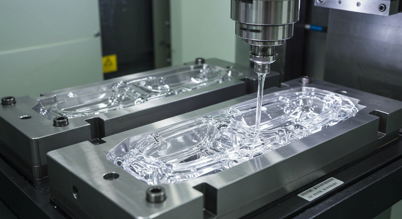 Литьё пластика по поликарбонату для осветительных изделий