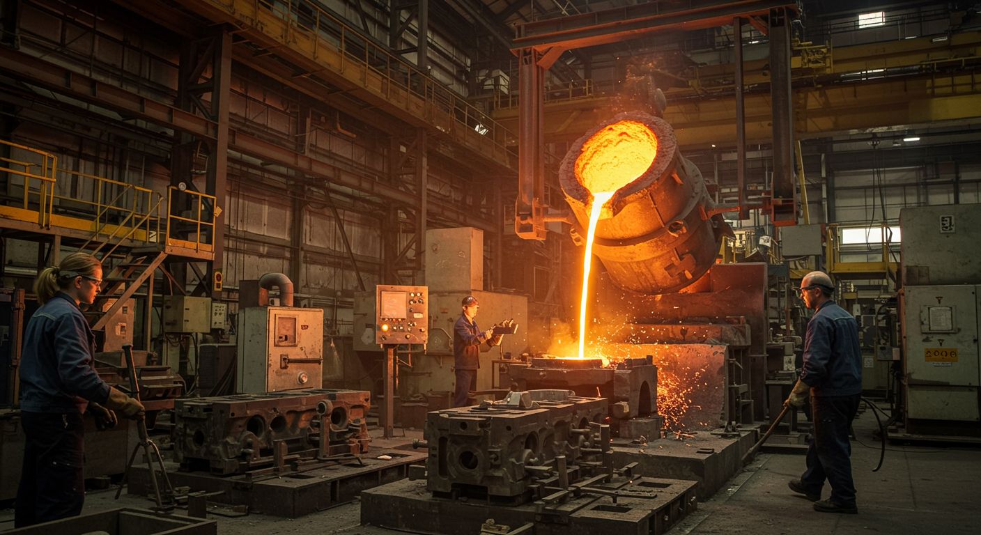 Литьё изделий и деталей сложной формы для автомобильной промышленности