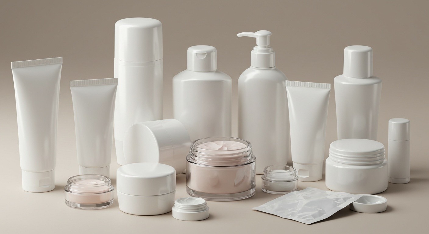 Использование пластика в косметической упаковке