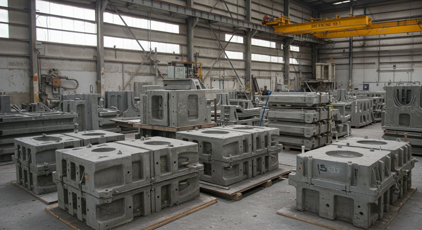 Литьё изделий и деталей сложной формы для строительной отрасли