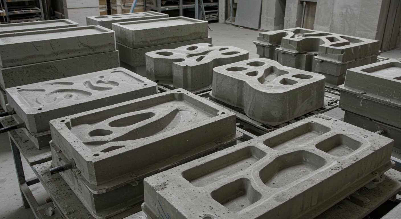Литьё сложных деталей для строительства