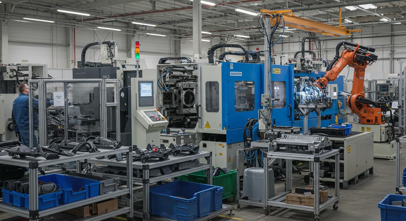 Современное производство пластиковых компонентов Производство пластиковых деталей для автомобилей