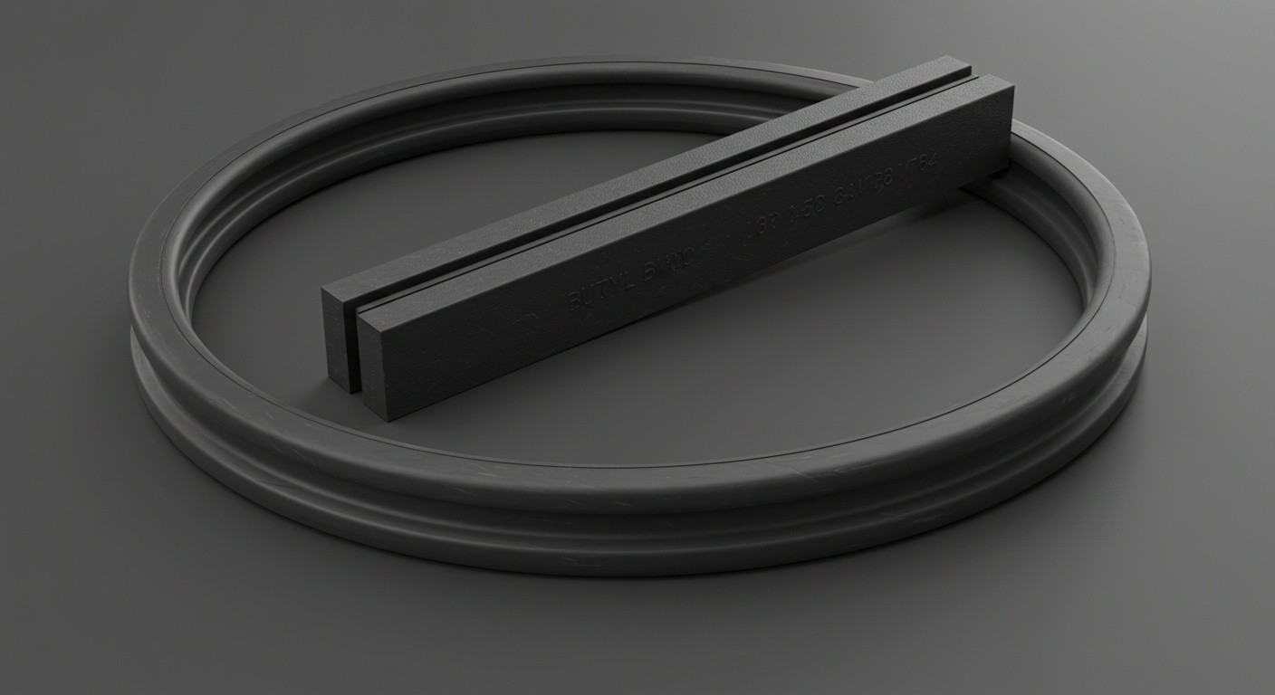 Литье бутилкаучуковой резины для уплотнителей