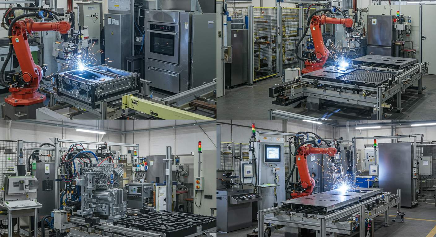 Современные линии производства пластиковых компонентов для бытовой техники Производство пластиковых деталей для бытовой техники